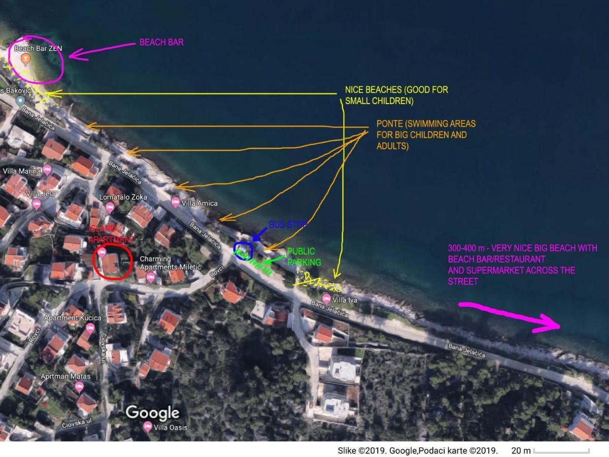 Apartman Bonaca Trogir Kültér fotó